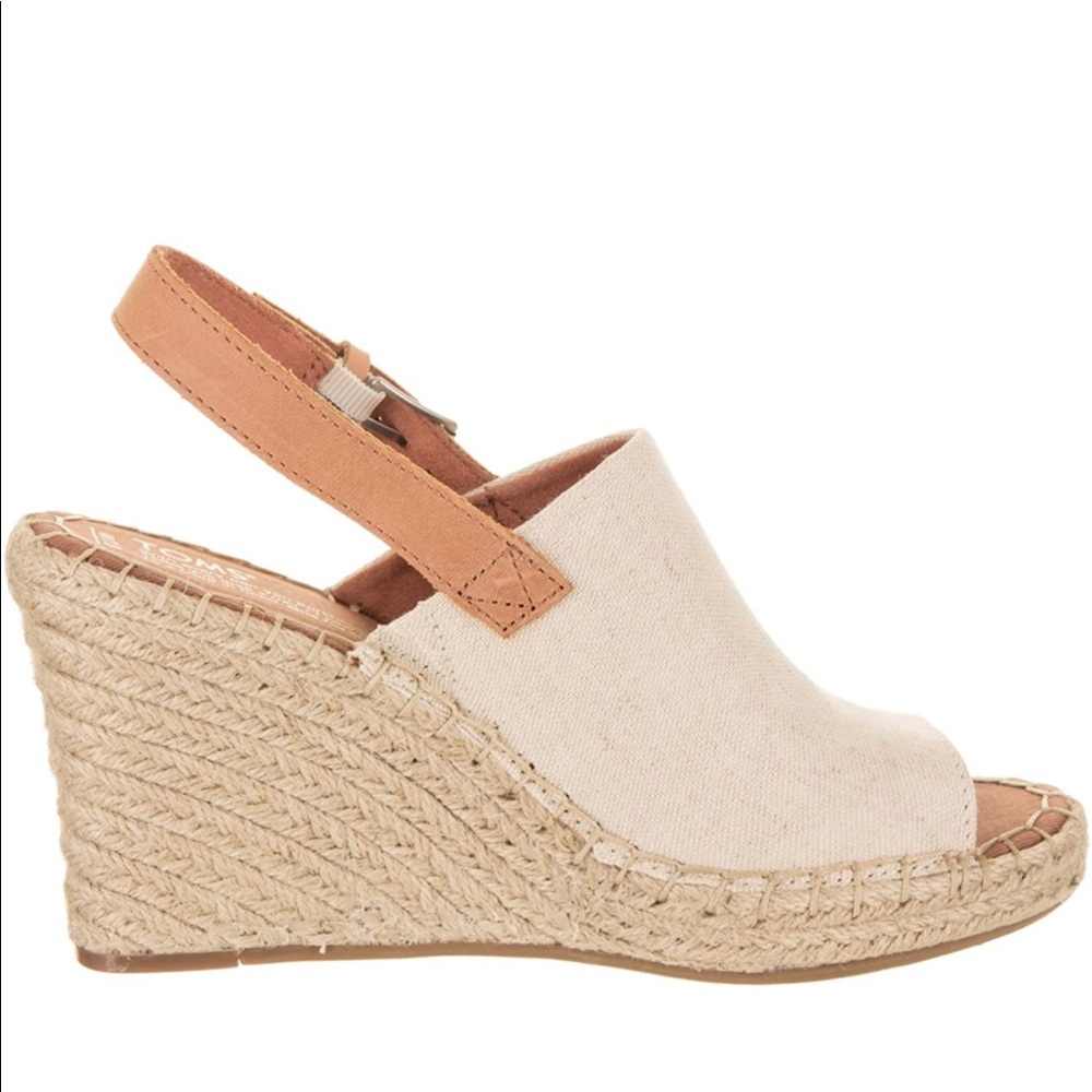 TOMS Women's Monica Slingback Wedge Sandal